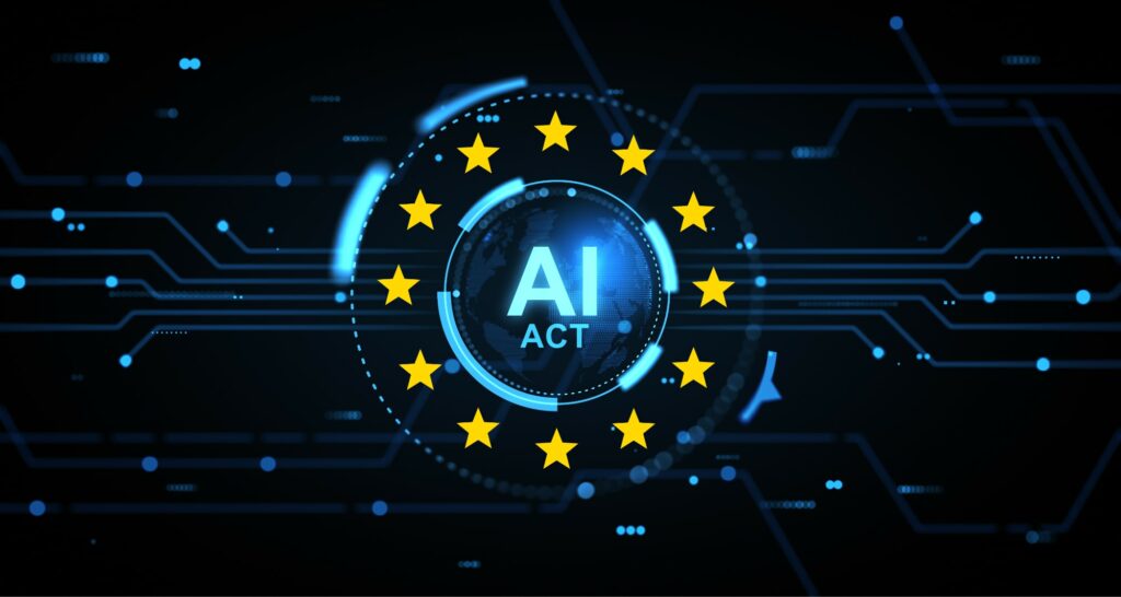 Illustrazione concettuale sull'intelligenza artificiale generativa applicata alla comunicazione visiva di un brand